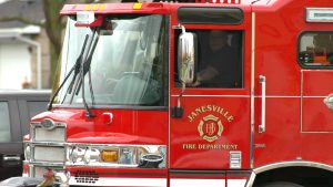 Cat safely rescued following attic fire in Janesville