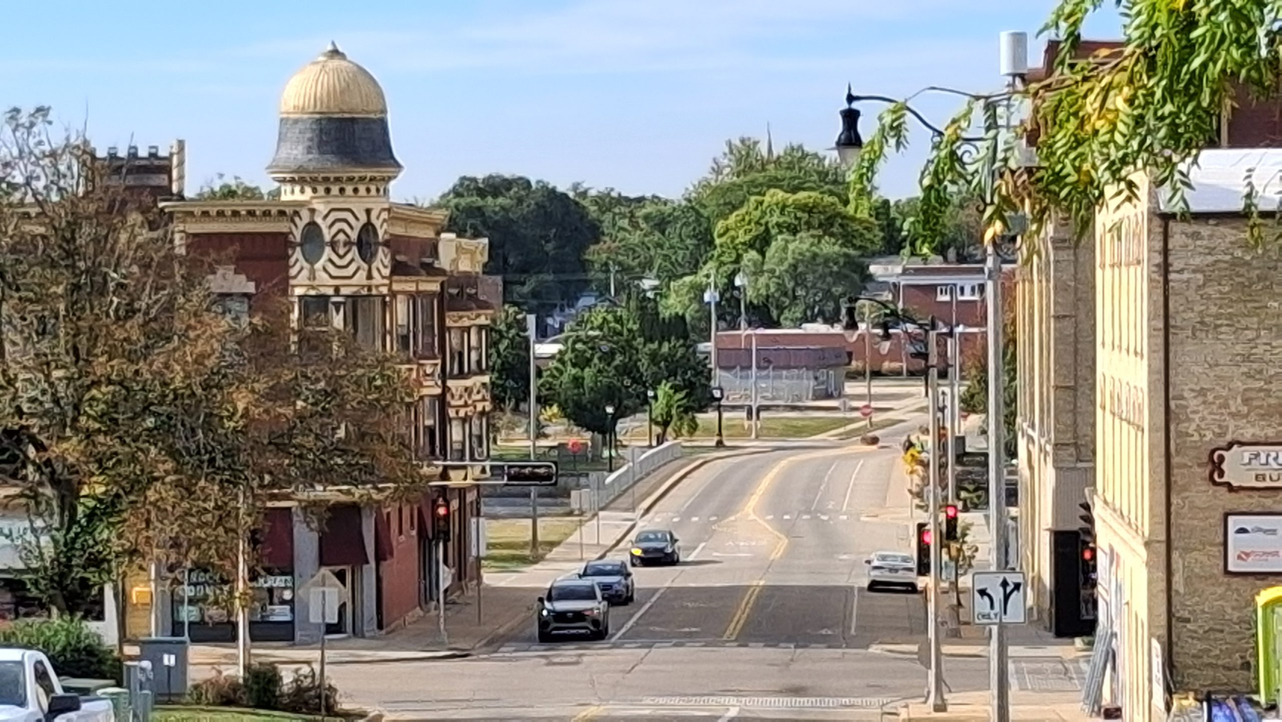 Court and Main downtown Janesville