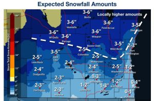 Little snow expected in Janesville from incoming storm