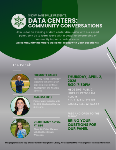 SNOW Janesville hosts community conversation on data centers