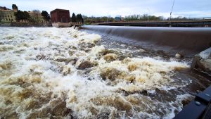Rescues from rising water, a house fire and train derailment all part of response to Janesville flooding