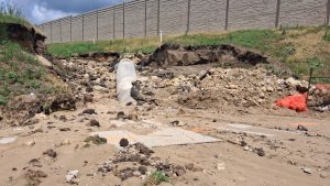 Ruger Avenue closed at I-39/90 overpass through Friday