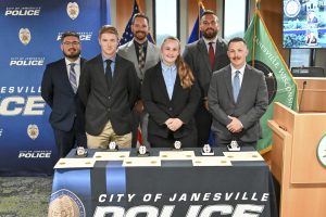 Six new officers join Janesville Police Department
